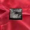 Tahari ASL Polyester Blazer Size 8 Red Lined Stand Up Collar Lined Pockets