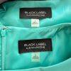 Evan Picone Black Label 2PC Aqua Green Polyester Dress (Size 6) Suit (Size 8)
