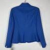 Evan Picone Polyester Skirt Suit Size 8 Blue Notch Collar Business Crepe 2PC New