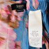 Seventy Venezia Polyester Pleated Wrap Size 44IT / M Blue Pink Made In Italy New