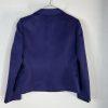 Le Suit 2PC Polyester Lined Notch Collar Skirt Suit Size 14 Purple Timeless