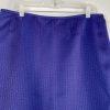 Le Suit 2PC Polyester Lined Notch Collar Skirt Suit Size 14 Purple Timeless