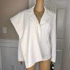 Collections For le Suit Polyester Pant Suit 14 White Peak Collar 2PC Pockets New