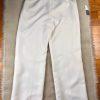Collections For le Suit Polyester Pant Suit 14 White Peak Collar 2PC Pockets New