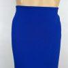 10-5661.jpg TAHARI ASL Polyester Stretch Pencil Skirt Size 4 Blue Lined Business Career New