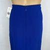 10-5663.jpg TAHARI ASL Polyester Stretch Pencil Skirt Size 4 Blue Lined Business Career New