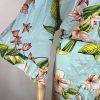 New York &Co Floral Skirt Set M Tall Hawaiian Tropical Wrap Ruffle High Low New