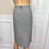 GARFIELD & MARKS 2PC Gray Polyester Mismatch Career Skirt ( Sz 14) Suit (Sz 12)
