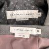 GARFIELD & MARKS 2PC Gray Polyester Mismatch Career Skirt ( Sz 14) Suit (Sz 12)