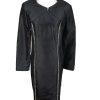 New STACY ADAMS Womens 2 PC Stunning Satin Black Beaded Dress Cardigan Size 10