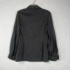 BCBG Maxazria Viscose Blend Blazer Size S Gray Striped Career Stylish Sleeve