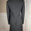 THE LIMITED Gray Stretch Polyester Blend Fit and Flare Skirt (SZ M) Suit (SZ 8)