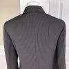ANNE KLEIN Women 2 PC Brown Striped Polyester Blend Skirt Suit Size 10