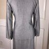 KASPER Women 2PC Mismatched Light Gray Rayon Dress (Size 6) Suit (Size 4)