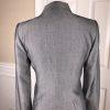 KASPER Women 2PC Mismatched Light Gray Rayon Dress (Size 6) Suit (Size 4)
