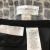 LIZ CLAIBORNE Women 2PC Black White Polyester Top and Pant Size 8P