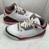 10-5879.jpg Nike Air Jordan 3 Retro Sneakers 1Y Fire Red White Black Youth Boys Shoes 2022