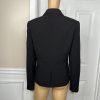 Calvin Klein Polyester Rayon Stretch Pant 10 Suit 8 Black Lined Pockets 2PC New