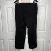 Calvin Klein Polyester Rayon Stretch Pant 10 Suit 8 Black Lined Pockets 2PC New