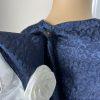 Giovanna Signature Polyester Skirt Suit Scarf Size 18 Blue White Ruffle 2PC