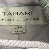 Tahari ASL Polyester Viscose Lycra Blazer Suit Top 22W Gray Striped Women 2PC