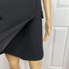 H&M Tuxedo Dress 2XL Black Bandeau Twill Sew In Wrapover Front Silicone Trim New