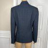 EVAN PICONE 2PC Polyester Pant Suit Size 14 Navy Blue Notch Collar Lined 2PC New