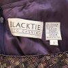 OLEG CASSINI BLACKTIE Beaded Purple Open Back Collarless Formal Dress Size 6