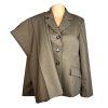 KASPER Women 2PC Dark Green Polyester Rayon Stretch Lined Pant Suit Size 8P