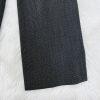 10-6005.jpg MAXMARA Women Black White Wool Polyamide Stretch Career Pant Size 6
