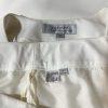 Tahari ASL Polyester Pant Suit Size 16 Off White Collarless One Button 2PC New