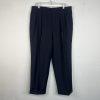 Tasso Elba Vitale Barberis Men New Wool Mohair Black Striped Pant 38L Suit 46R