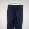 Tasso Elba Vitale Barberis Men New Wool Mohair Black Striped Pant 38L Suit 46R