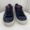 Puma Basket Classics Men Patent Leather Sneakers Size 10 Blue Red White
