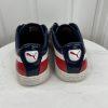 Puma Basket Classics Men Patent Leather Sneakers Size 10 Blue Red White