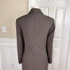 10-6167.jpg Talbots Women Wool Lycra Spandex Skirt Size 12 Suit Size 10 Brown Lined Pleated