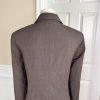 10-6168.jpg Talbots Women Wool Lycra Spandex Skirt Size 12 Suit Size 10 Brown Lined Pleated