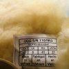 UGG Oh Yeah Slide Size 10 Yellow Slingback Slipper Dyed Sheep Fur Backstrap