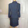 10-6219.jpg Kasper Tweed Skirt 8 Suit M Twilight Blue Multi Open Front Collarless 2PC New