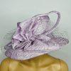 Moshita Couture Elegant Church Hat handcrafted Pick Purple Large Beaded Bow