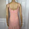 Jack Bryan 1970 Vtg Party Dress Size 12 Peach Beaded Flapper Drop waist Gown