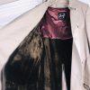10-6315.jpg CERNIE II VTG Trench Coat Size 42 Beige Double Breasted Belted Removable Liner