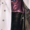 10-6316.jpg CERNIE II VTG Trench Coat Size 42 Beige Double Breasted Belted Removable Liner