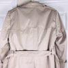 10-6319.jpg CERNIE II VTG Trench Coat Size 42 Beige Double Breasted Belted Removable Liner