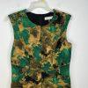 Kasper Women Polyester Lined Dress Suit Size 12 Multicolor Timeless 2PC