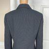 Kasper Classics Polyester Skirt Suit 10 Black Flecked Open Front Pleated 2PC
