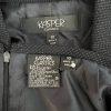 Kasper Classics Polyester Skirt Suit 10 Black Flecked Open Front Pleated 2PC