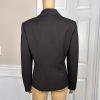 TAHARI ASL 2PC Brown Polyester Viscose Stretch Shawl Collar Pant Suit Size 8P