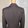 TAHARI ASL 2PC Brown Polyester Viscose Stretch Shawl Collar Pant Suit Size 8P