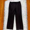 TAHARI ASL 2PC Brown Polyester Viscose Stretch Shawl Collar Pant Suit Size 8P